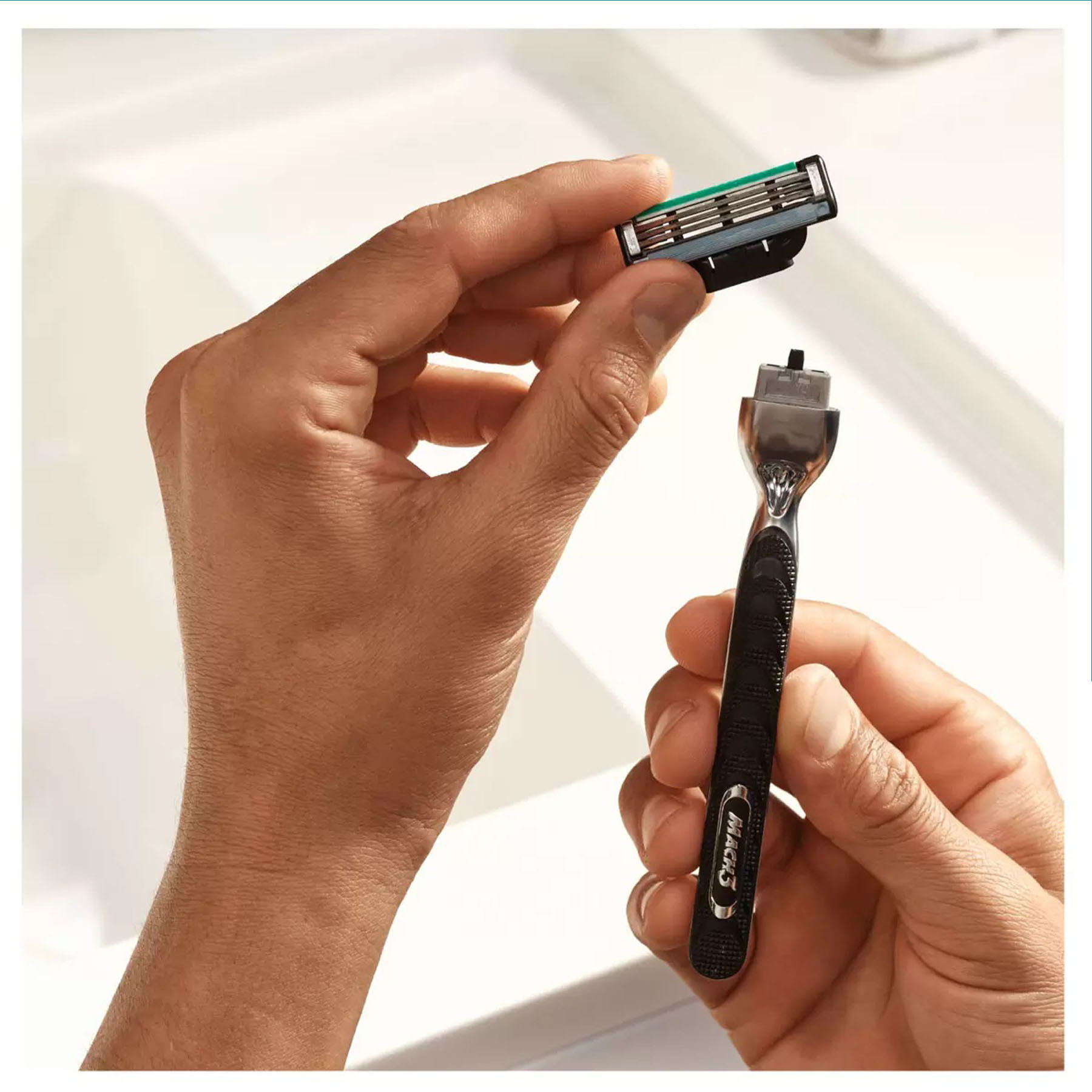 تیغ یدک ژیلت مدل Mach3 بسته 5 عددی