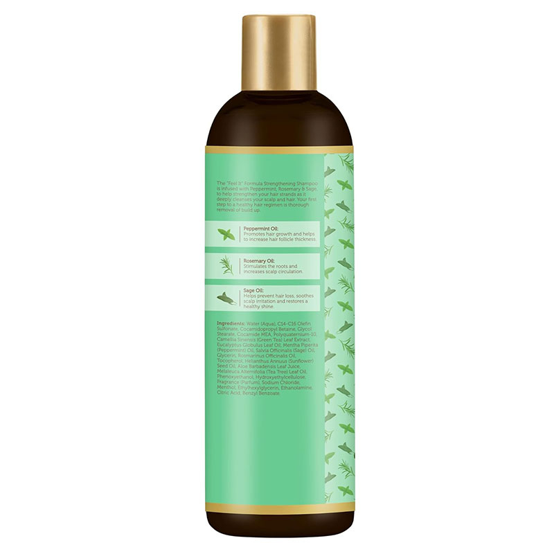 شامپو ضد ریزش و تقویت کننده مو آفریکن پراید مدل رزماری مناسب برای موهای فر و مجعد حجم ۳۵۴ میلی لیتر