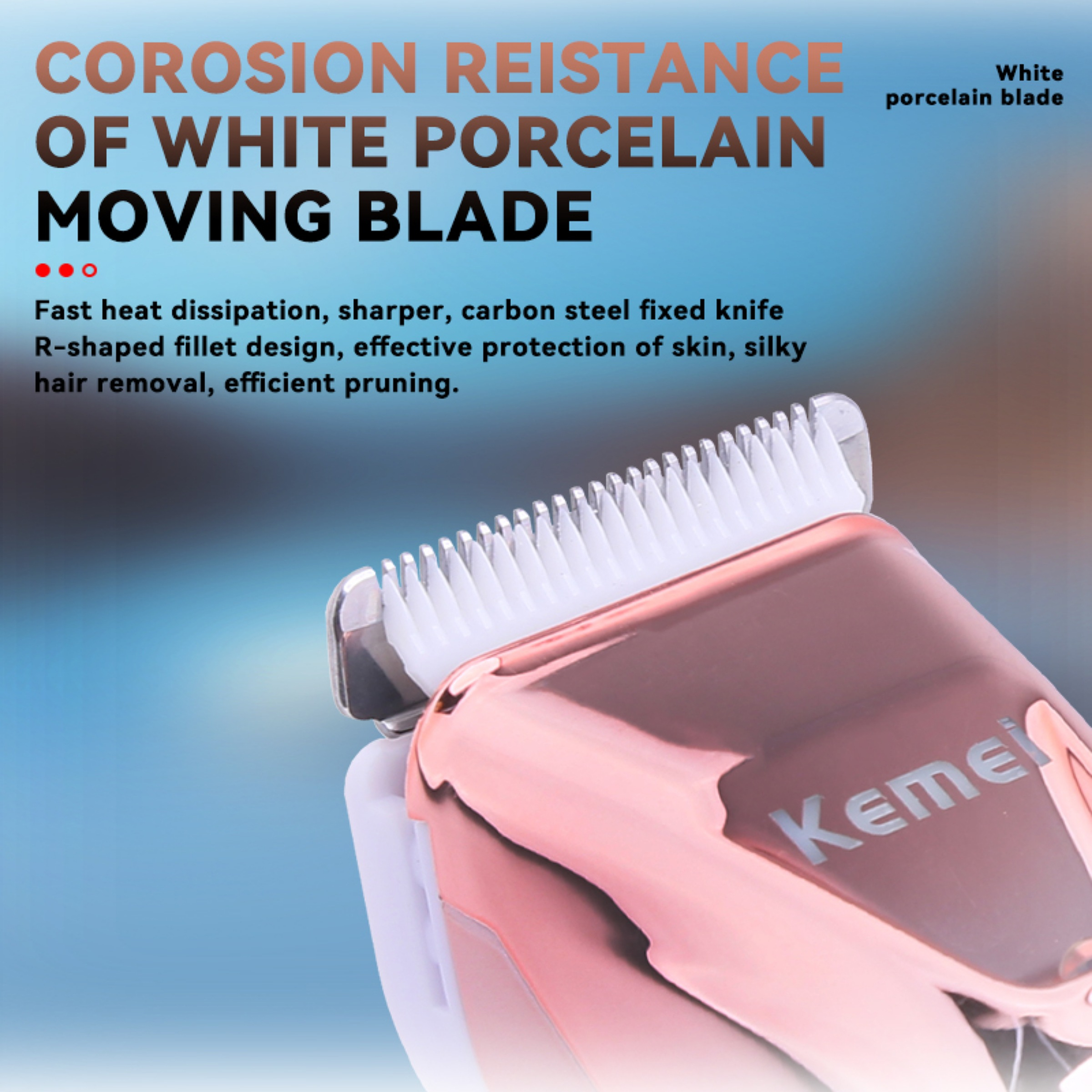 ست اصلاح موی بدن بانوان کیمی مدل km-259