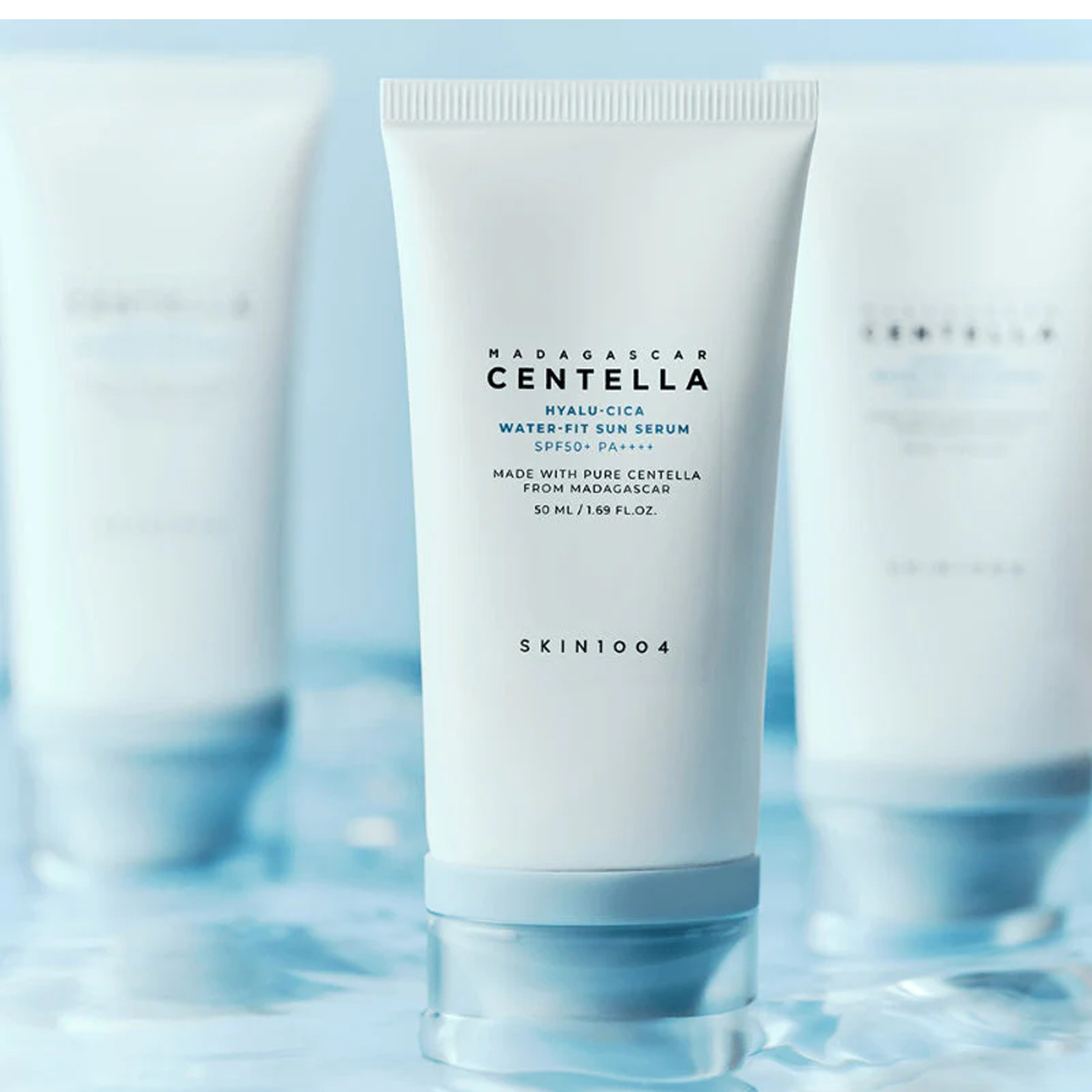 کرم ضد آفتاب بدون رنگ سنتلا، 50 SPF، مدل 1004، مناسب پوست حساس، نرمال و خشک و حجم 50 میلیلیتر، محافظت کننده در برابر اشعه UVA و UVB، بدون تست حیوانی، ++++PA، آبرسان، ضد التهاب، با ماندگاری 3 ساعته