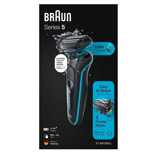 ماشین اصلاح موی صورت شارژی براون مدل 51M-1000 S