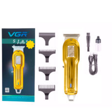 ماشین اصلاح موی سر و صورت شارژی وی جی آر مدل V-919-stars-gp