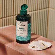 تونر پاک کننده صورت بادی شاپ مدل Seaweed مناسب برای پوست چرب و مختلط حجم 250 میلی لیتر