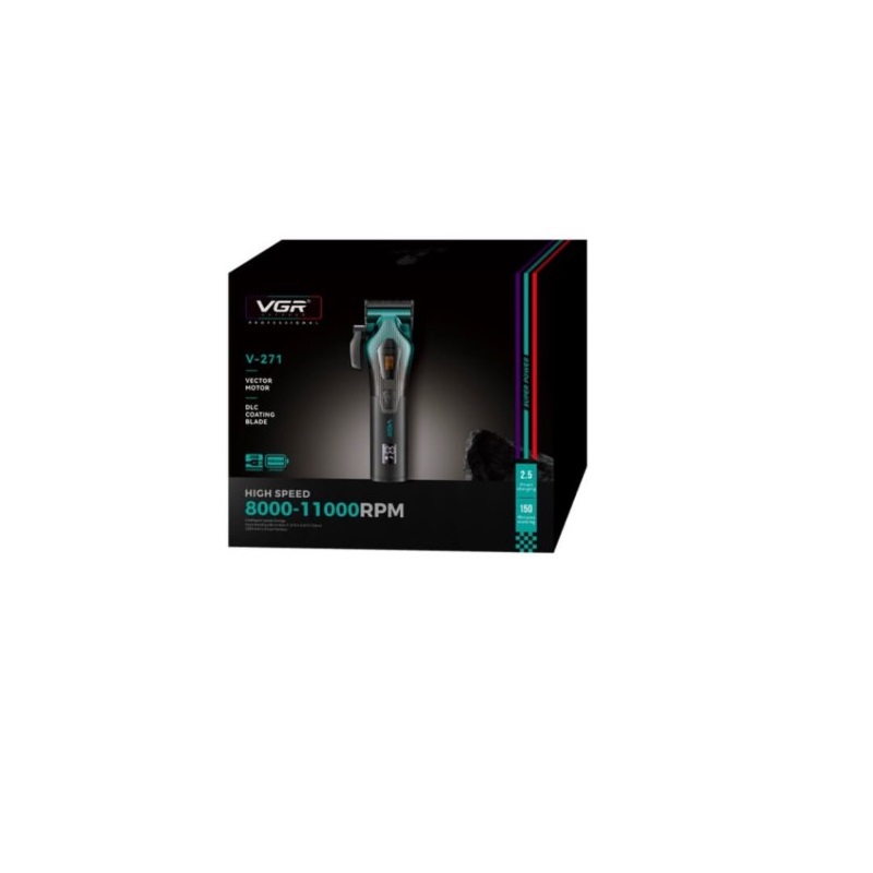 ماشین اصلاح موی سر و صورت شارژی وی جی آر مدل V-271
