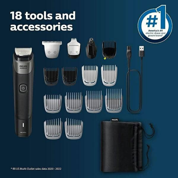 ست ماشین اصلاح موی صورت و بدن فیلیپس مدل MG5910