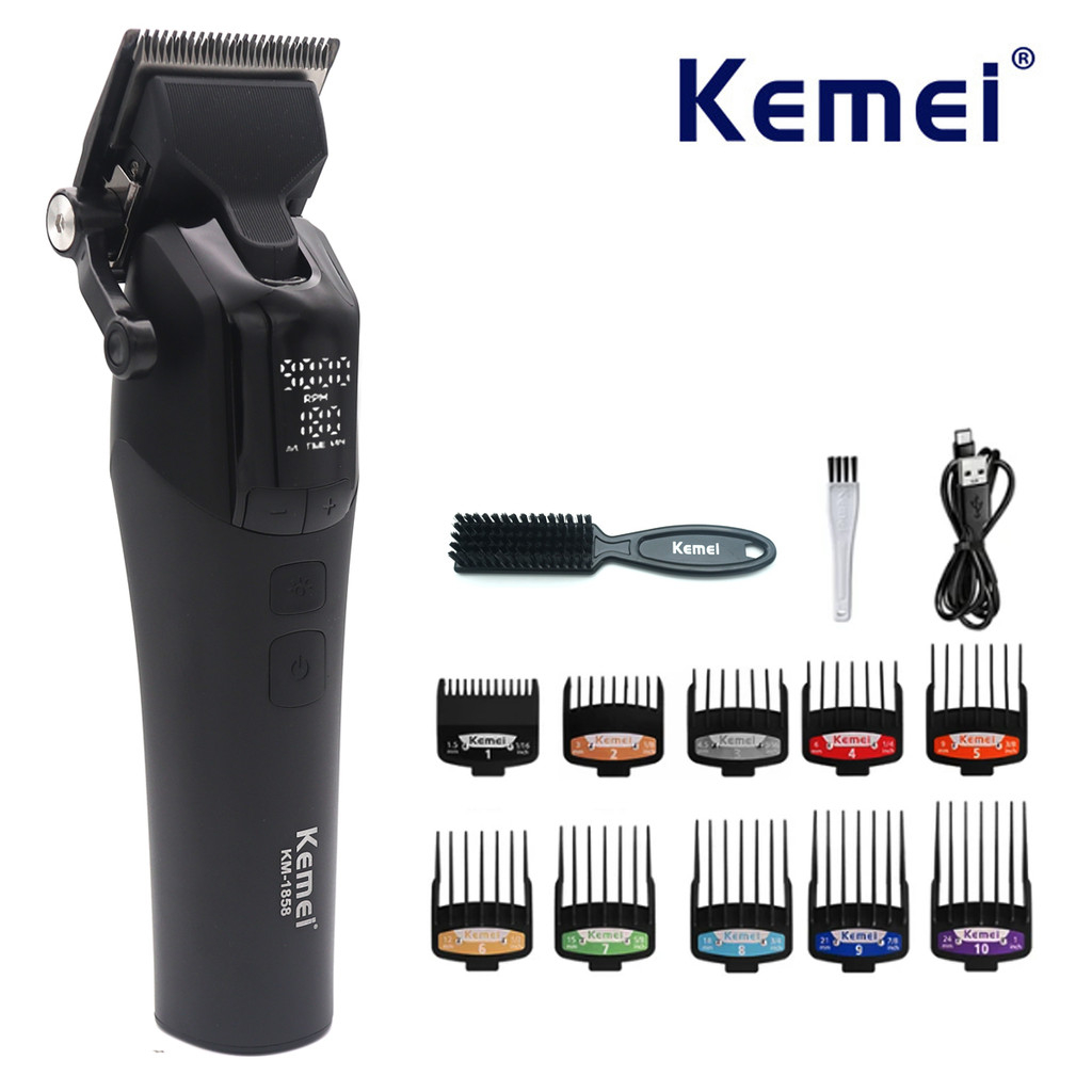 ماشین اصلاح موی سر و صورت  شارژی کیمی مدل KM-1858