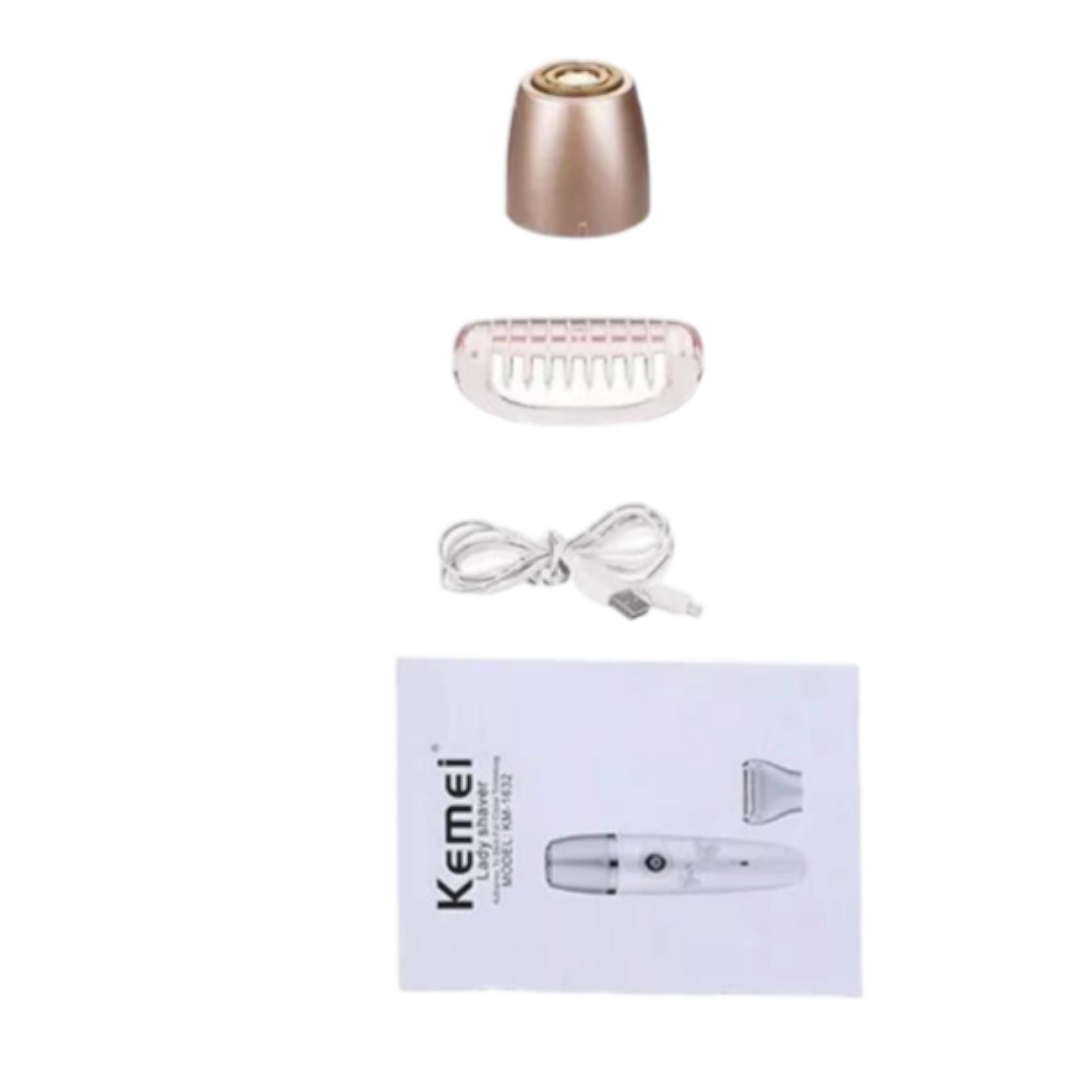 ماشین اصلاح موی بدن بانوان کیمی مدل KM-1632 2in1