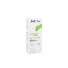 فلوئید ضد آفتاب بی رنگ نوروا SPF50 مدل اکسفولیاک مناسب پوست های چرب حجم 40 میلی لیتر