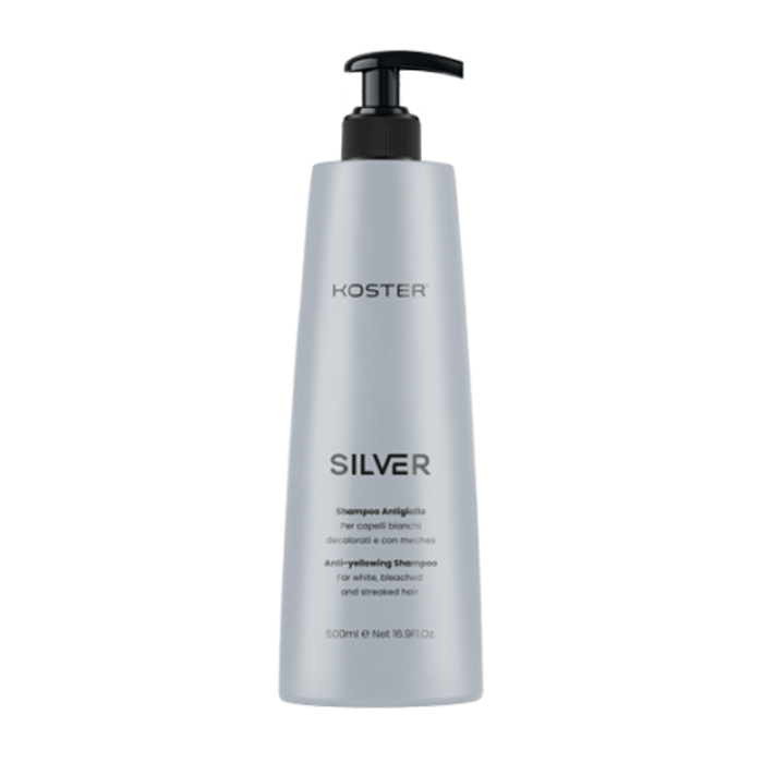 شامپو مو کاستر مدل SILVER مناسب برای انواع مو حجم 500 میلی لیتر