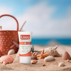 کرم ضد آفتاب رنگی الارو SPF50 مدل Teinte Foncee مناسب پوست های چرب تحت لیسانس حجم 40 میلی لیتر