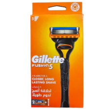 خود تراش ژیلت مدل Fusion 5 به همراه تیغ یدک