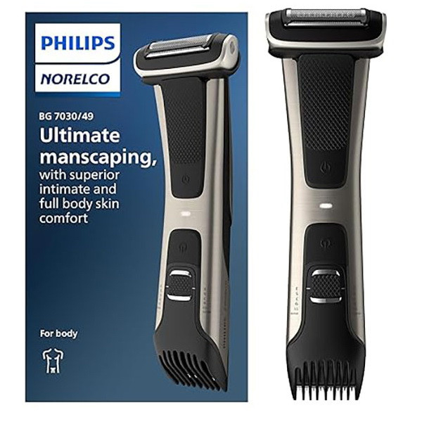 ماشین اصلاح موی بدن و صورت فیلیپس مدل BG7030/49 به همراه ماشین اصلاح وان بلید