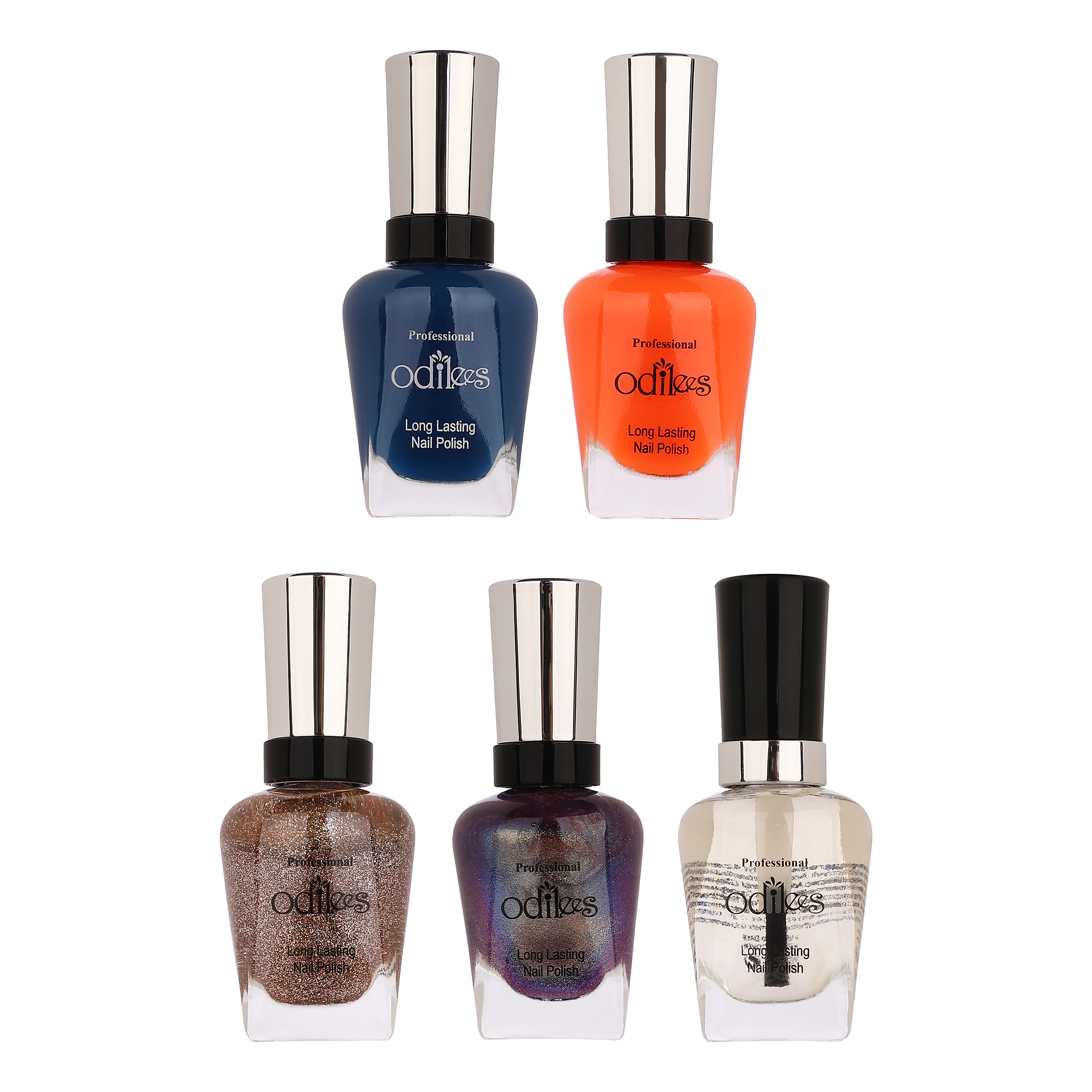 لاک ناخن ادیلیس مدل کملون شاین مجموعه 5 عددی