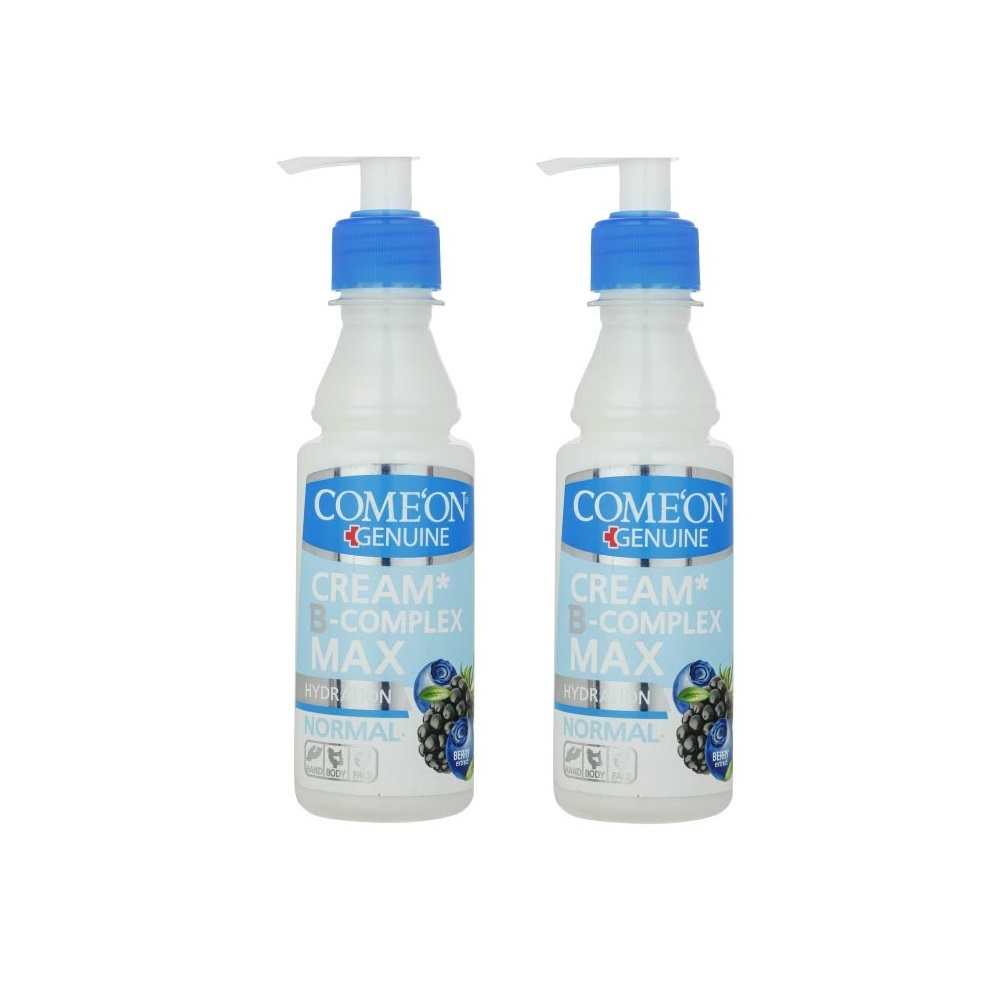 کرم مرطوب کننده کامان مدل بلوبری حجم 215 میلی لیتر مجموعه 2 عددی