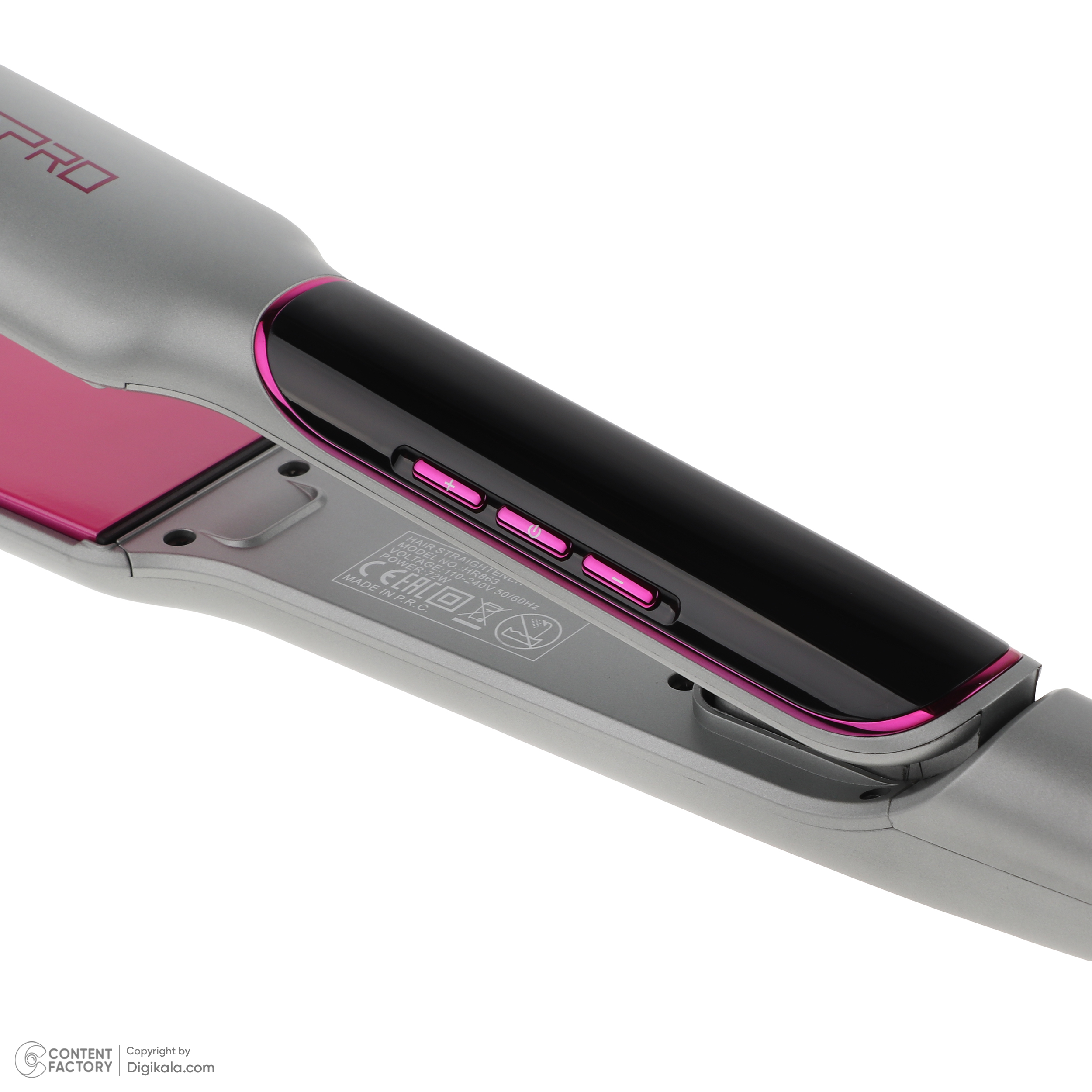 اتو و حالت دهنده ی مو روزیا پرو مدل HR863