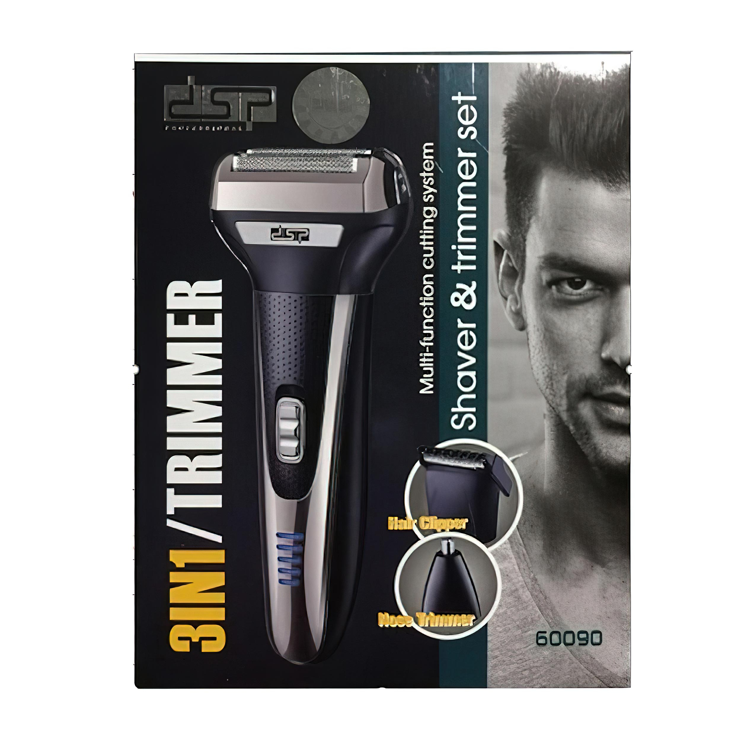 ست ماشین اصلاح موی صورت و بدن دی اس پی مدل 60090