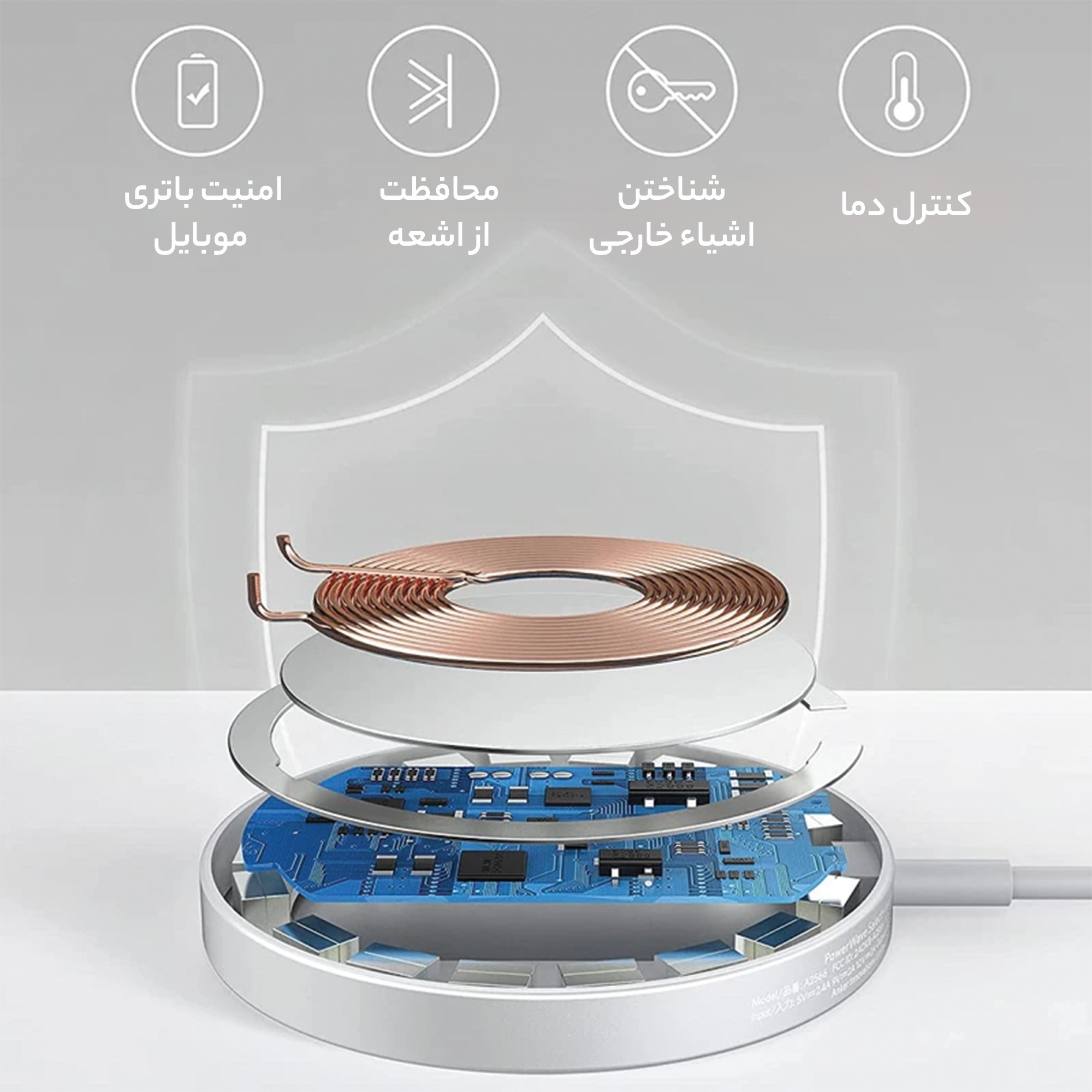 شارژر بی سیم انکر مدل A2566