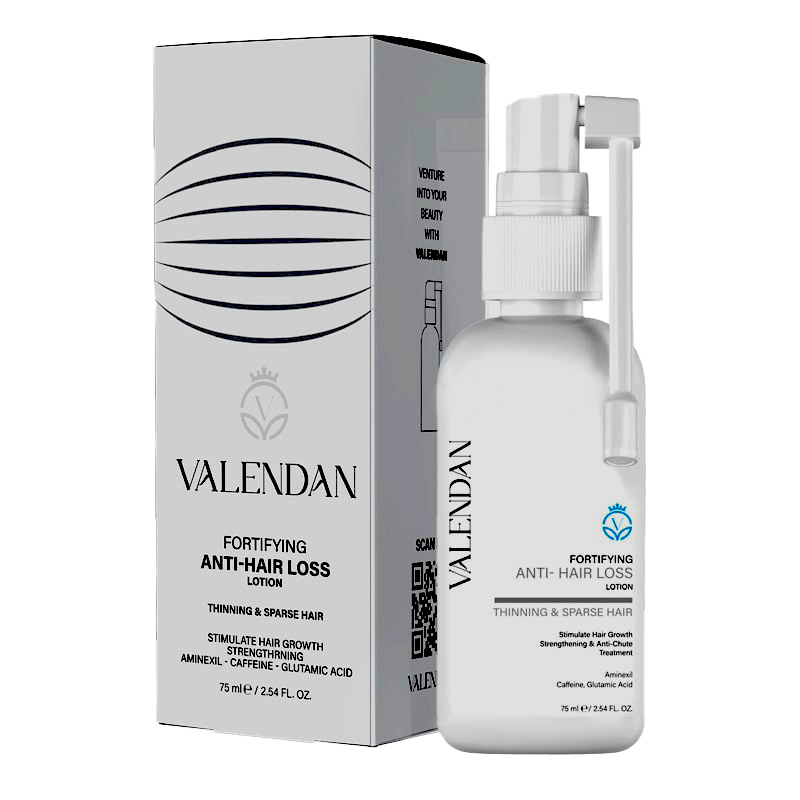 لوسیون تقویت کننده مو ولندان مدل کافئین مناسب برای موهای ضعیف و کم پشت حجم 75 میلی لیتر