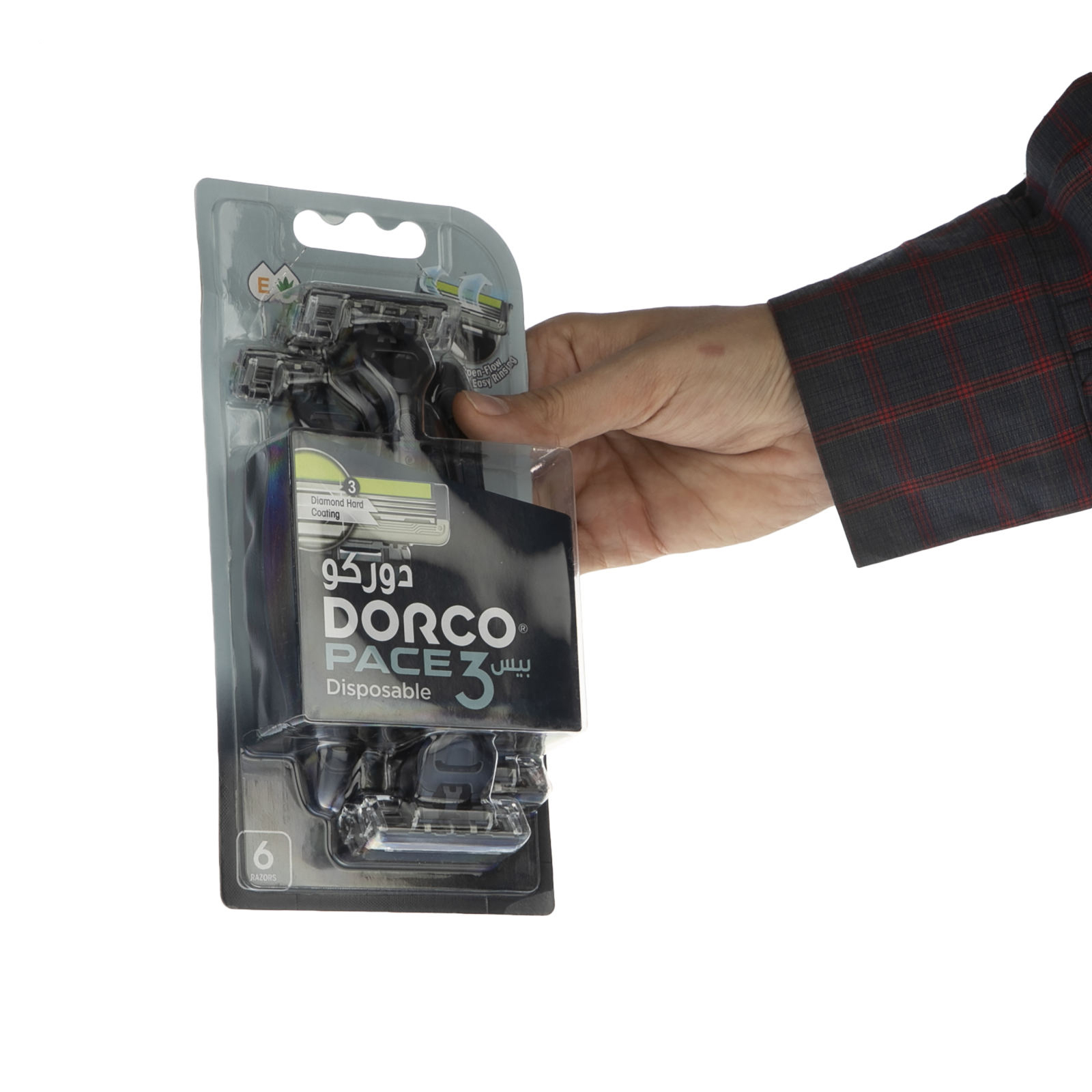 خود تراش دورکو مدل Pace 3 Disposable تحت لیسانس مجموعه 5 عددی
