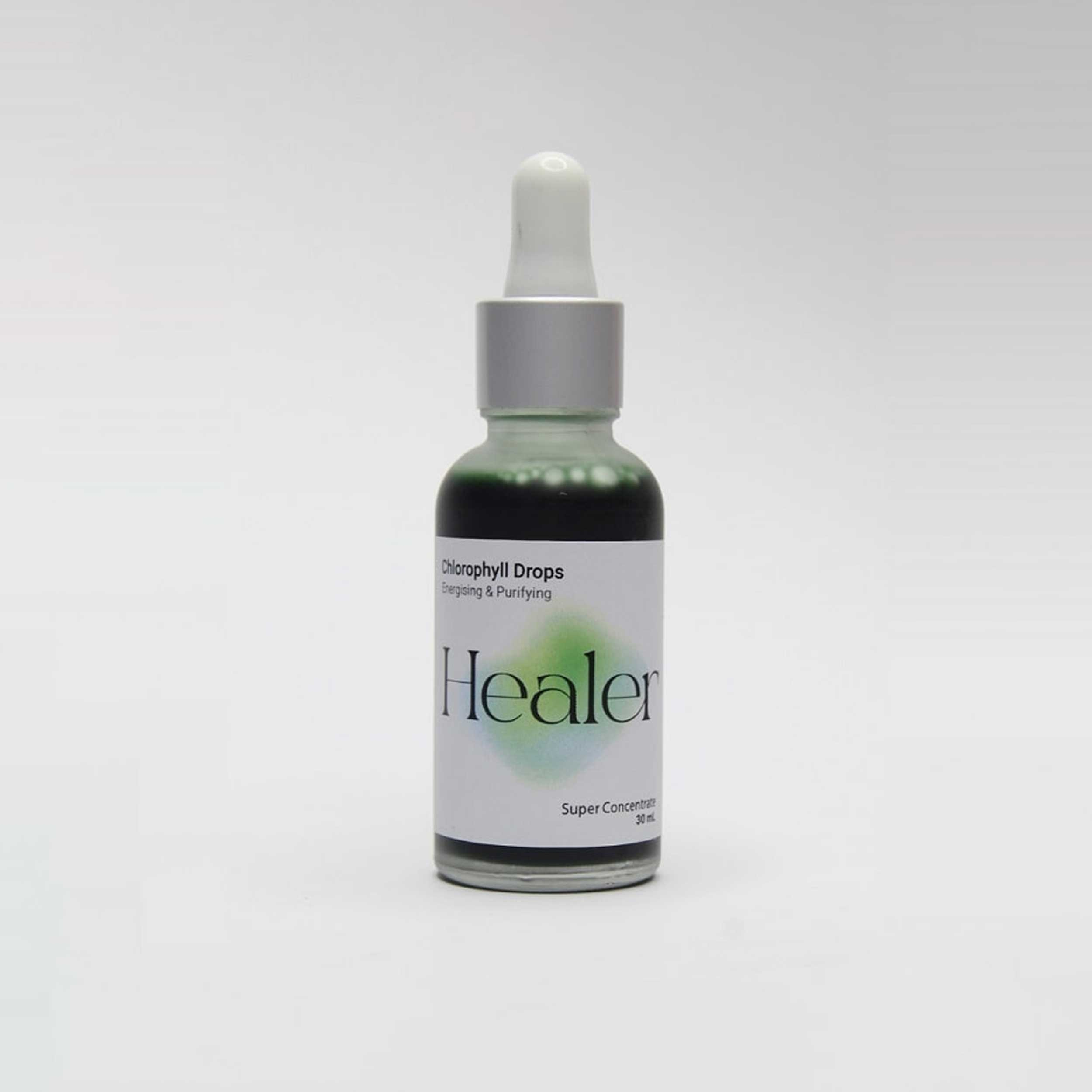 کلروفیل مایع مخصوص پوست هیلر مدل 011 حجم 30 میلی لیتر