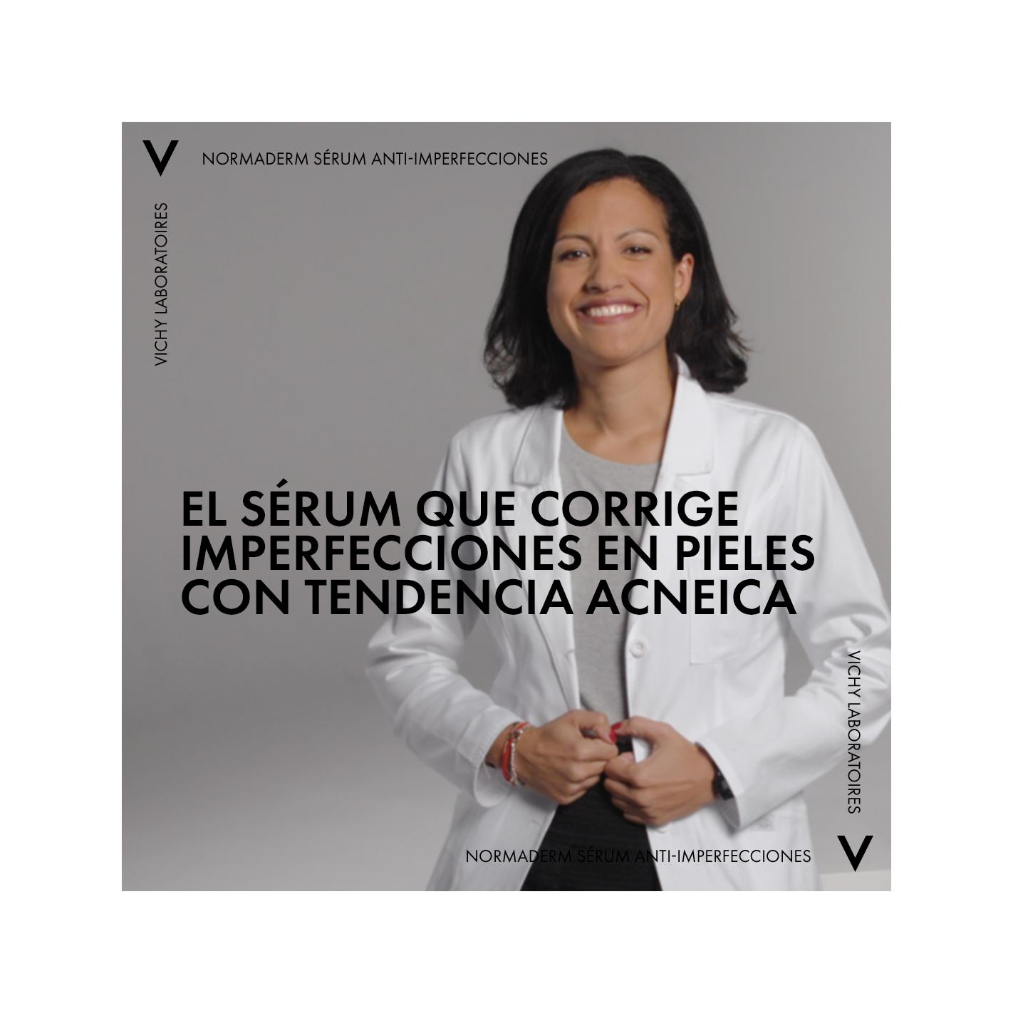 سرم ضد جوش ویشی مدل normaderm حجم 30 میلی لیتر