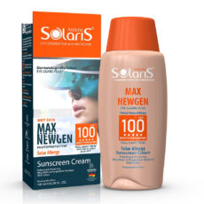کرم ضدآفتاب رنگی آردن سولاریس SPF100 مدل Max Newgen، مناسب پوستهای حساس، حجم 100 میلیلیتر