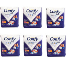 پوشک شورتی بزرگسال کانفی مدل پریمیوم سایز متوسط مجموعه 6 عددی