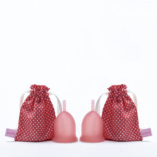 کاپ قاعدگی لیوا فارما مدل Plus سایز متوسط مجموعه 2 عددی