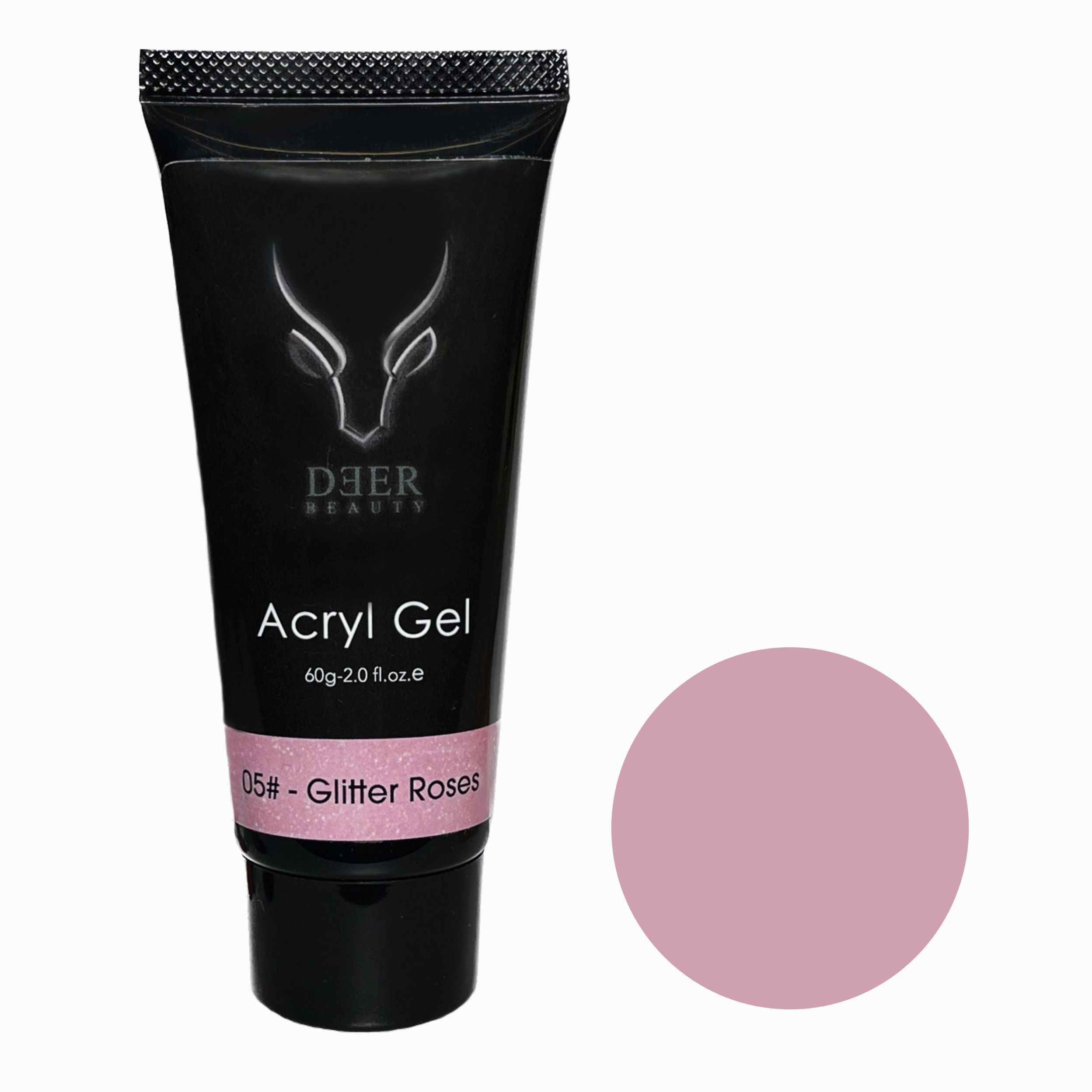 پلی ژل کاشت ناخن دییر مدل 05 وزن 60 گرم رنگ صورتی