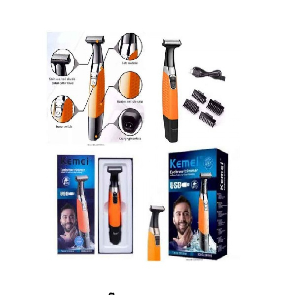 ست ماشین اصلاح موی صورت و بدن کیمی مدل km-1910