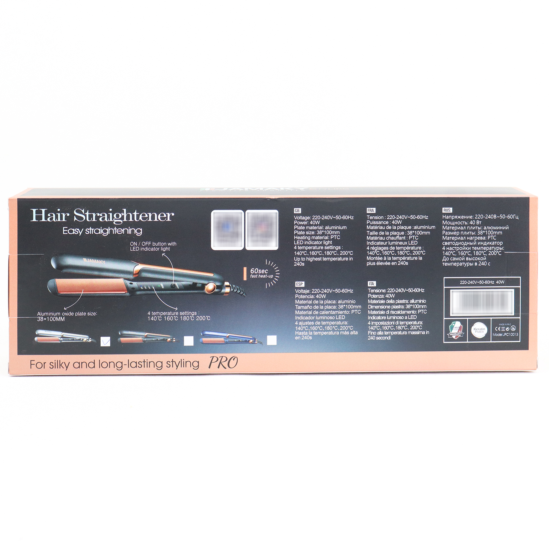 اتو مو جاماکی مدل JPC10013 Keratin