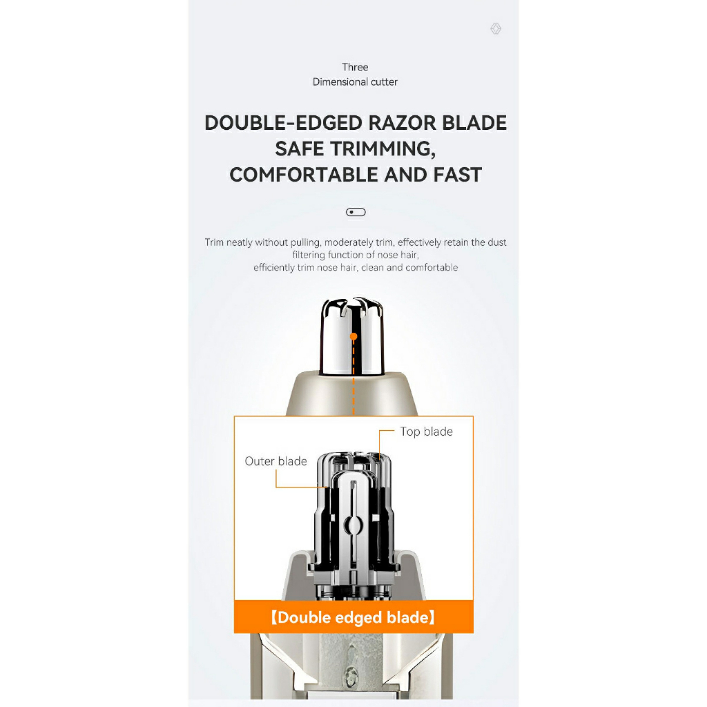 موزن گوش و بینی و خط زن کیمی مدل km-315