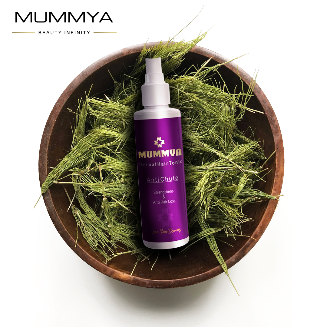 تونیک تقویت کننده و ضد ریزش مو مومیا مدل 10 گیاه حجم 150 میلی لیتر