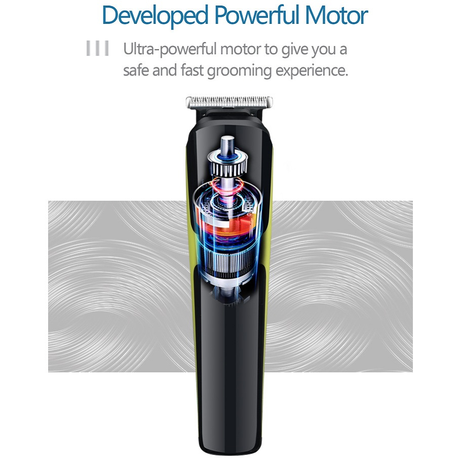 ست ماشین اصلاح موی صورت و بدن اچ تی سی مدل AT-1327