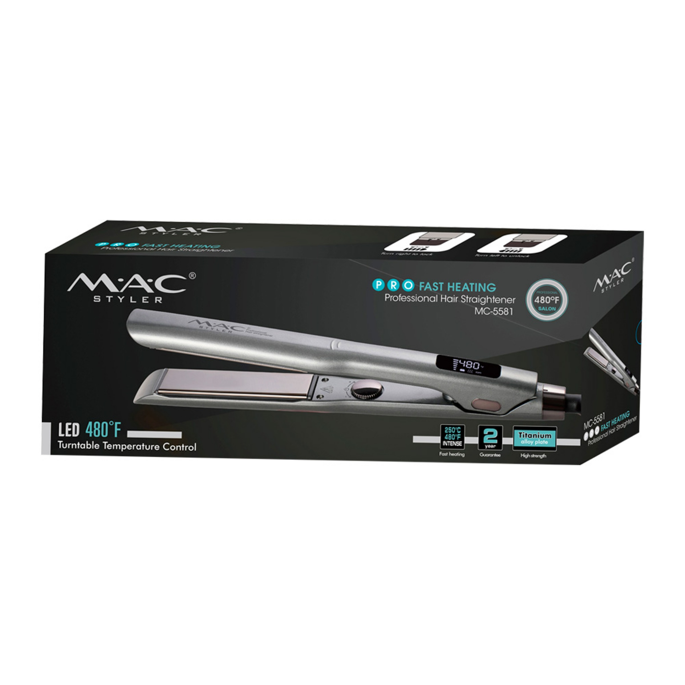 اتو و حالت دهنده ی مو مک استایلر مدل mc-5581