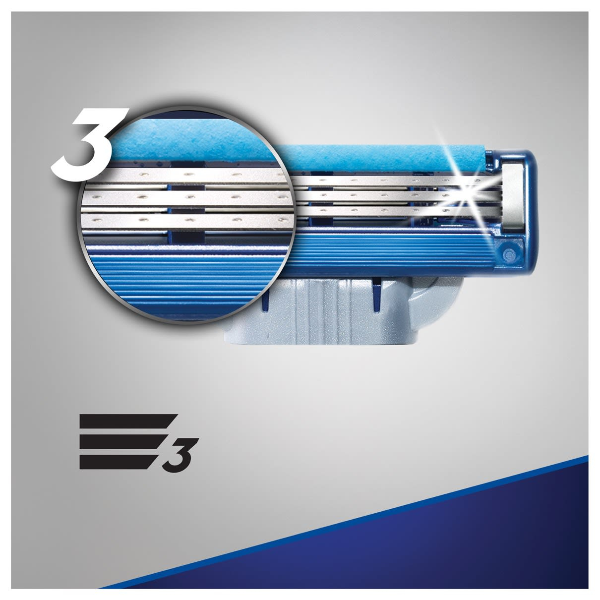 یدک اصلاح ژیلت مدل mach3 turbo بسته 4 عددی