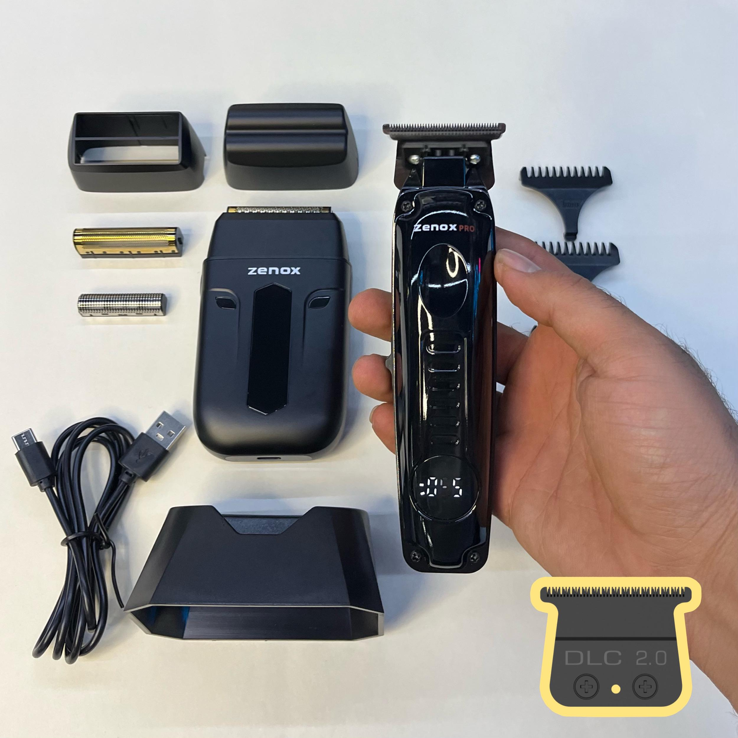ماشین اصلاح موی صورت و بدن شارژی زیناکس مدل ZX-124 و ماشین اصلاح موی صورت شارژی مدل ZX-311