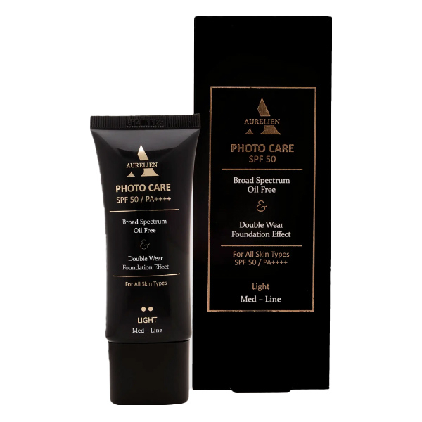 کرم ضد آفتاب رنگی اورلین spf50 مدل 003 حاوی محافظ UVA و UVB مناسب انواع پوست حجم 40 میلی‌لیتر