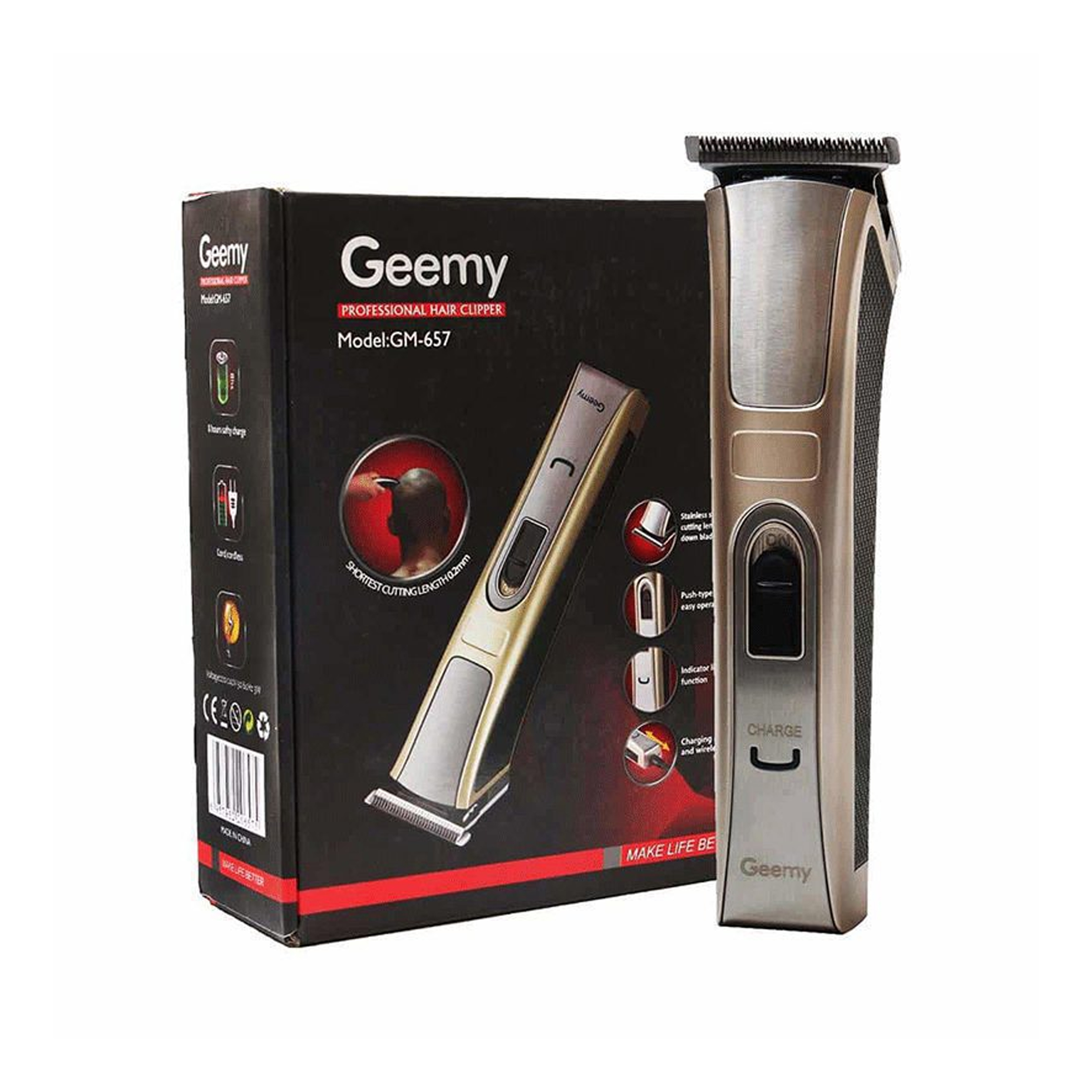 ماشین اصلاح موی سر و صورت جیمی مدل GM-657