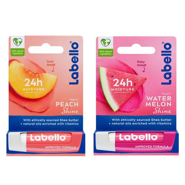 بالم لب لابلو مدل هلویی به همراه بالم لب لابلو مدل هندوانه ای