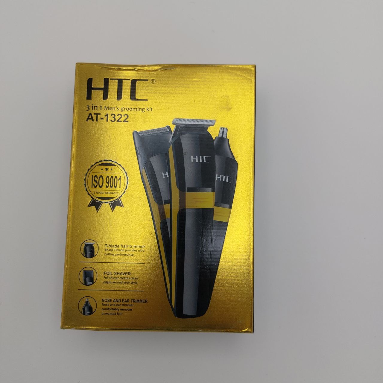 ست ماشین اصلاح موی بدن و صورت اچ تی سی مدل 3in1 Men Groomingkit