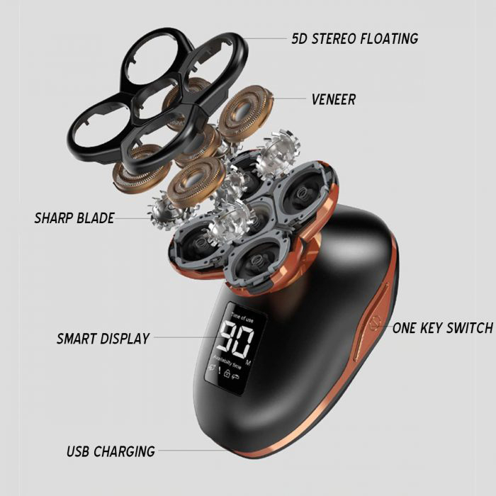 ست ماشین اصلاح موی سر و صورت و بدن روزیا پرو مدل HT986