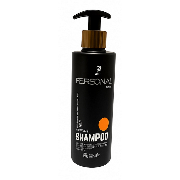 شامپو تقویت کننده مو پرسونال مدل CURCUMIN مناسب برای انواع مو حجم 400 میلی لیتر