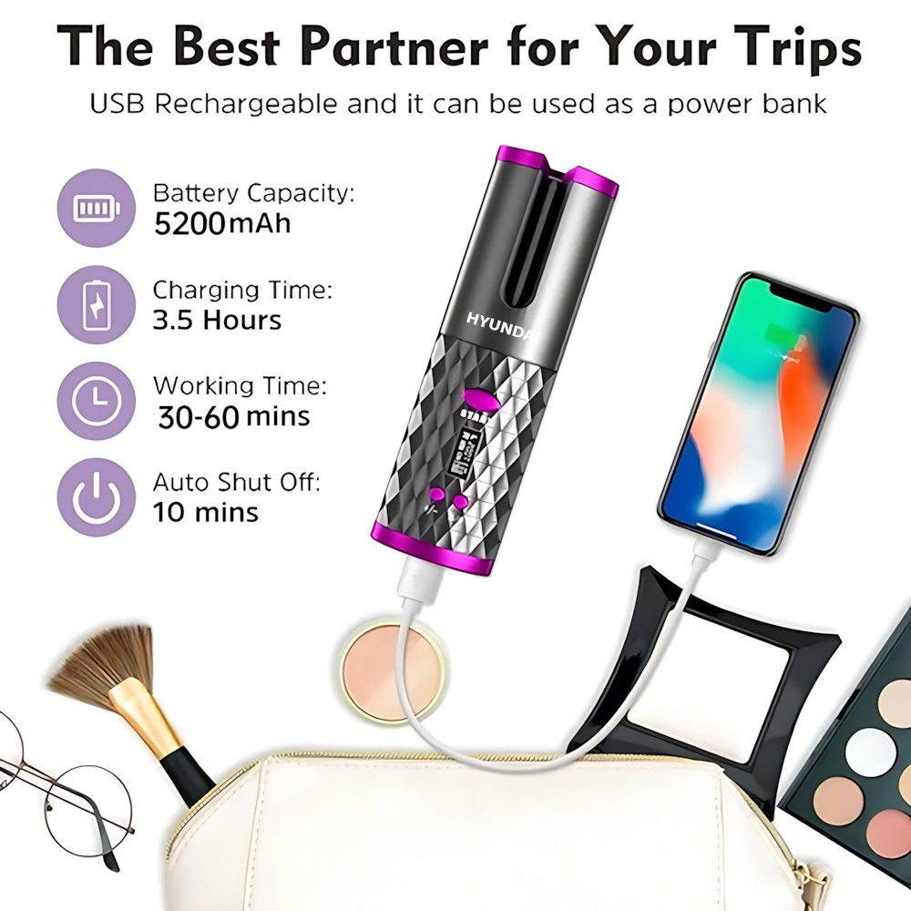 فر کننده مو هیوندای مدل HC-120