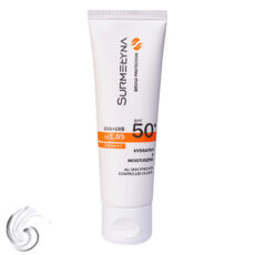 کرم ضد آفتاب بی‌رنگ سورملینا، SPF 50، مدل 00 UVA UVB، مناسب انواع پوست با حجم 50 میلی‌لیتر، ضد حساسیت، فاقد پارابن و سیلیکون، محافظت‌کننده در برابر اشعه‌های UVA و UVB، بدون تست حیوانی، PA++++، ضد پیری، ضد جوش،  با ماندگاری 2 ساعته