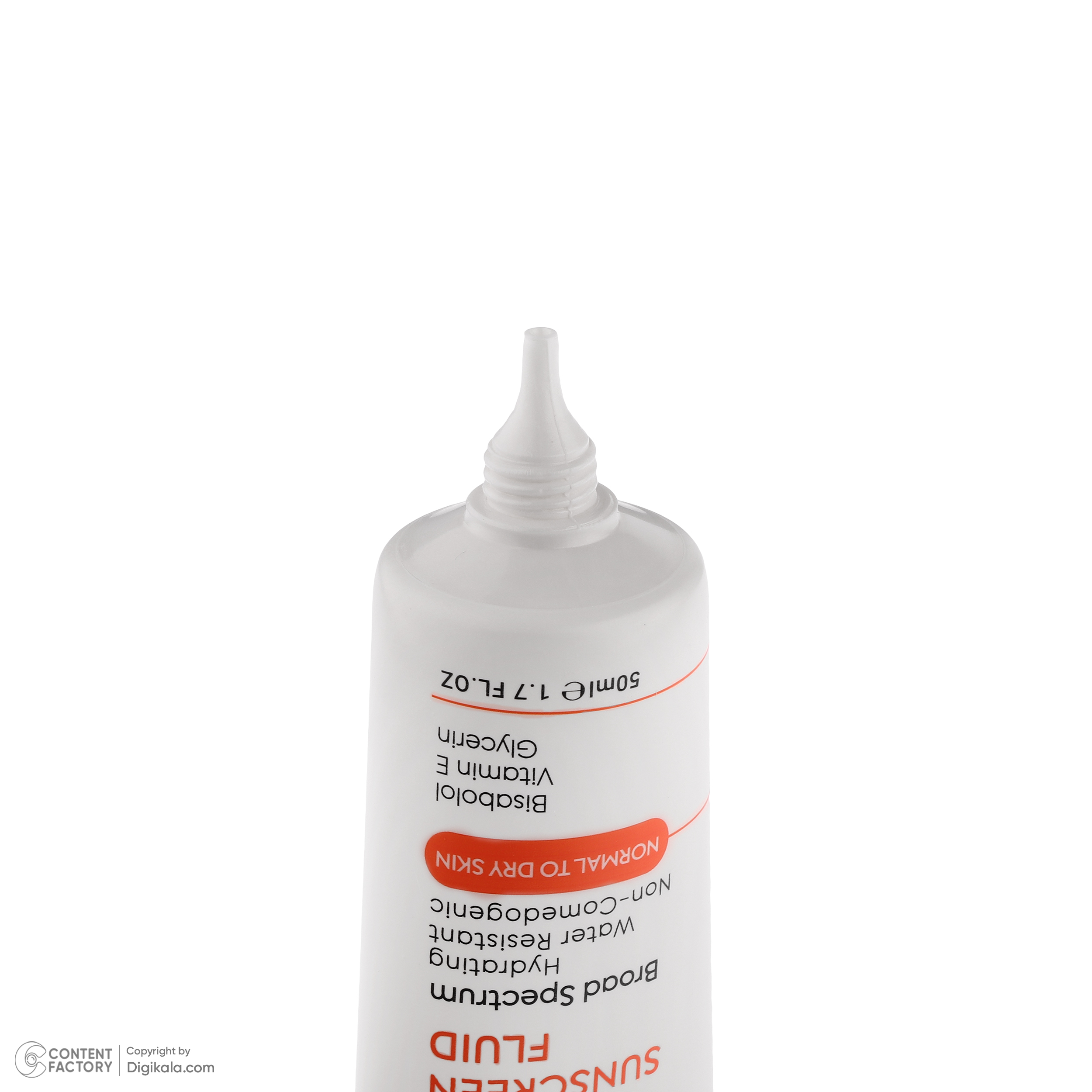 فلوئید ضد آفتاب بدون رنگ صورت بردون SPF 50 مدل Non-comedogenic حاوی محافظ UVA و UVB مناسب پوست‌های معمولی و خشک حجم 50 میلی لیتر