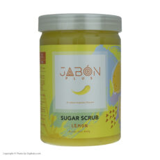 اسکراب شکری لایه بردار پوست ژبن پلاس مدل Lemon وزن 900 گرم