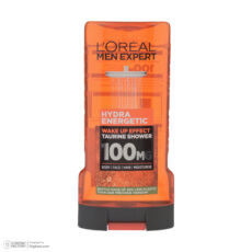 شامپو سر و بدن مردانه لورآل مدل Hydra Energetic با رایحه خنک مناسب برای انواع پوست حجم 300 میلی‌لیتر