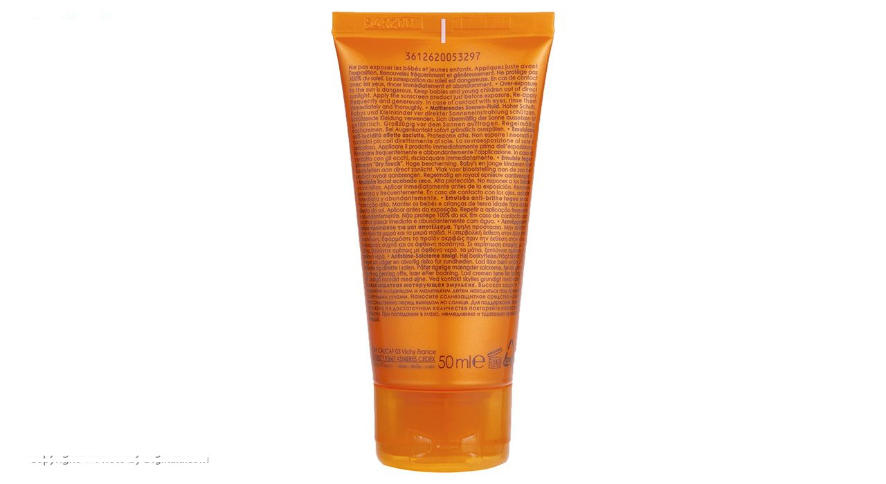 فلوئید ضد آفتاب ویشی سری Ideal Soleil مدل Dry Touch حجم 50 میلی لیتر