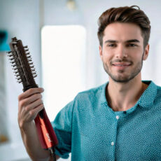 سشوار برس دار چرخشی جیمی مدل GM-4829